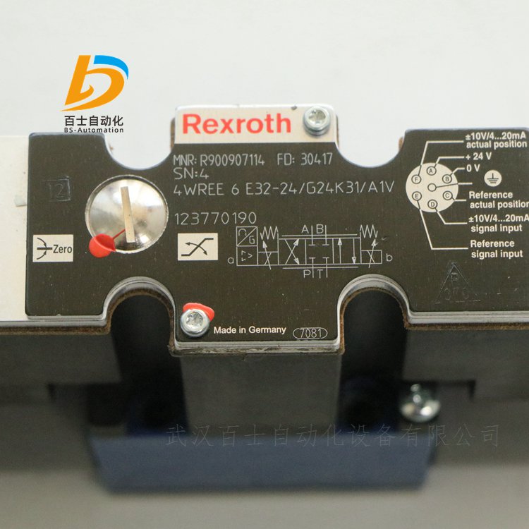 Rexroth液压比例阀R901496436 4WREE6V08-30/V/24A1