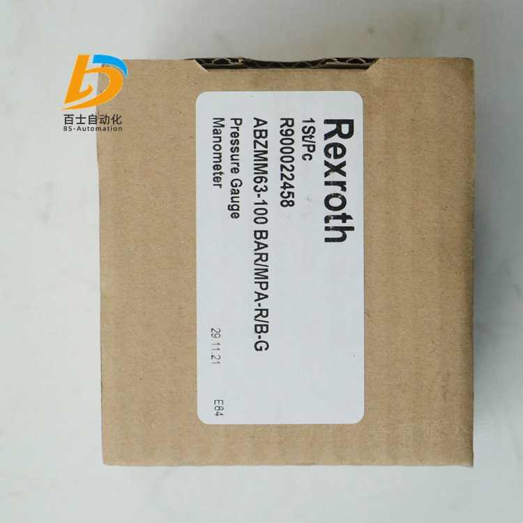 REXROTH压力表R900022458 ABZMM63-100BAR/MPA-R/B-G