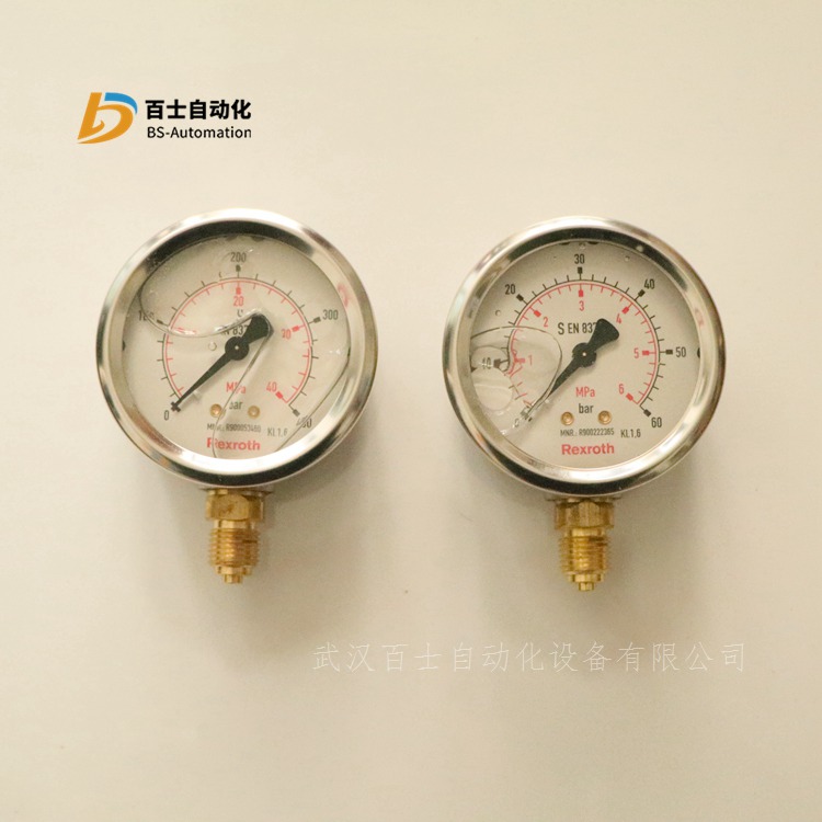 R900222365 ABZMM63-60BAR/MPA-U/V-G力士乐压力表